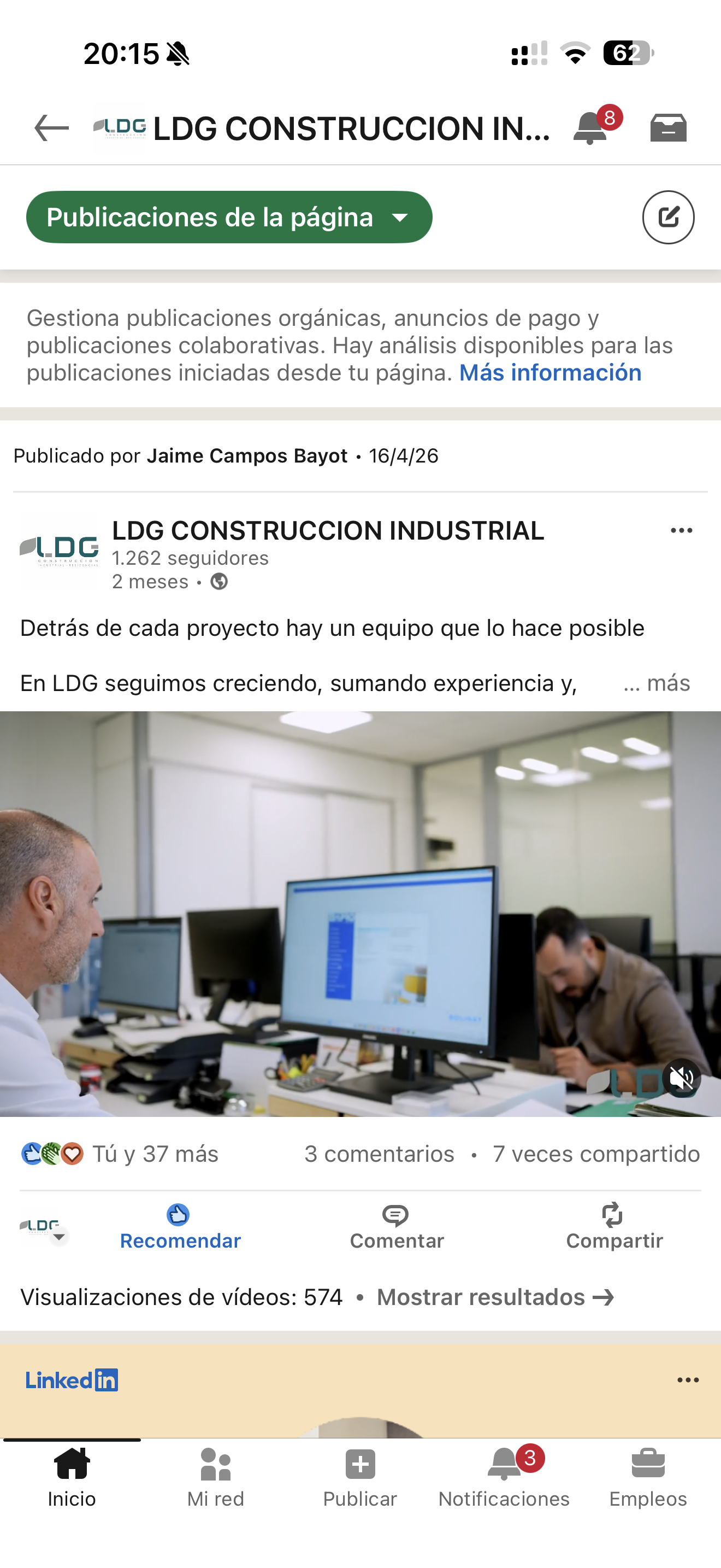 Grupo LDG — Gestión de redes sociales (2)